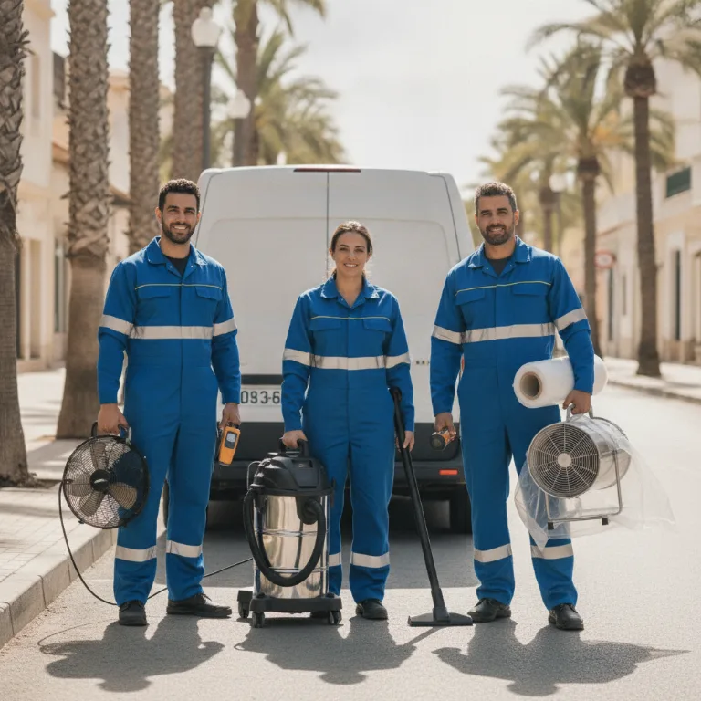 Restauración de Daños Por Agua equipo en Antequera